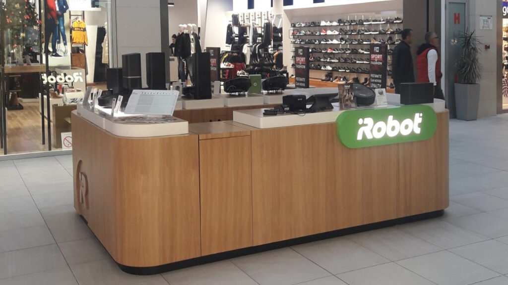 iRobot otok kiosk