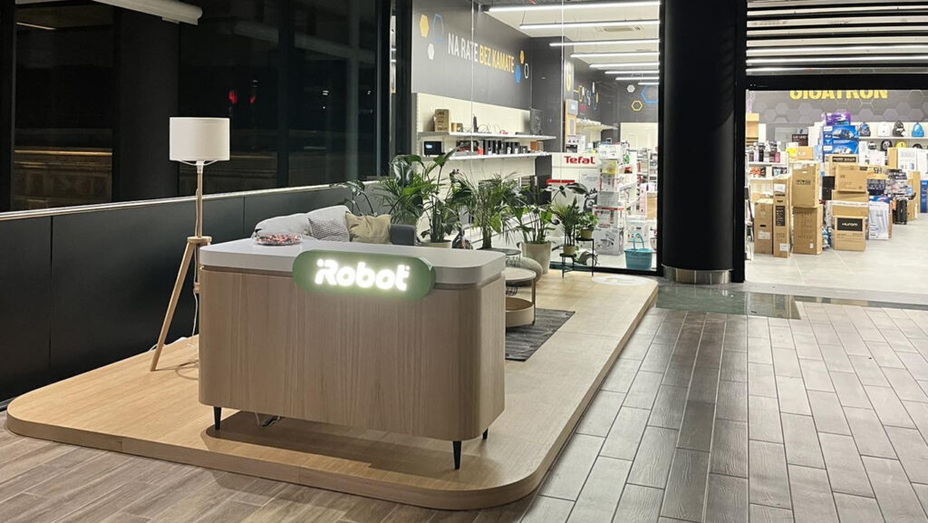 iRobot dnevni prostor