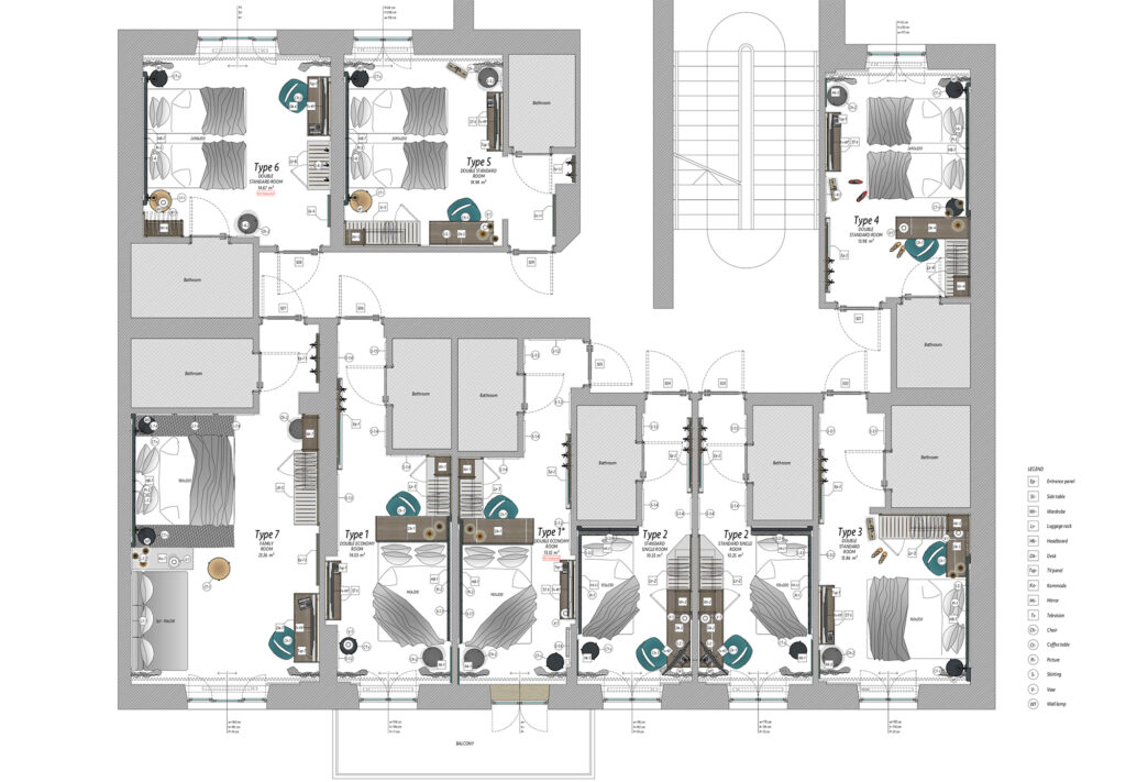 poseidon floor plan