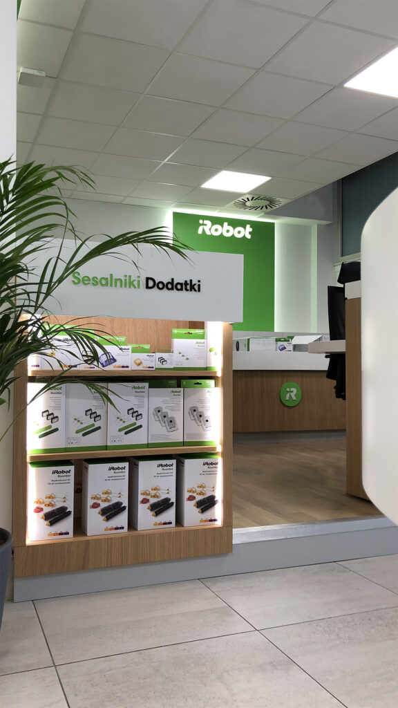 iRobot salon Domžale detajl